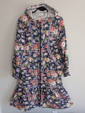 Vintage Yukon Native Products Floral Parka Shell Atigi S 80s/90s